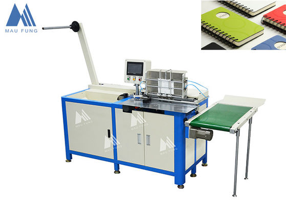 Maufung Semi Auto A5 Double Loop Twin Coil Notebook Wire O Συνδετική μηχανή MF-SDM520