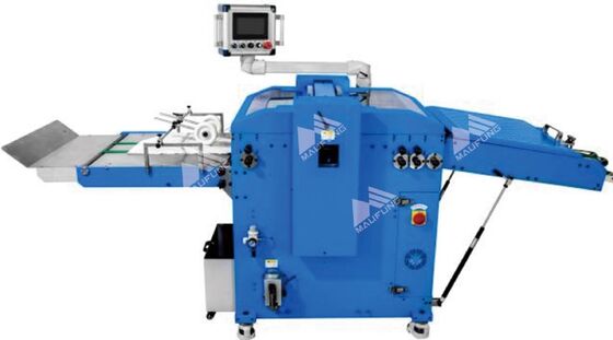 Πλήρως αυτόματη διατρυπώντας μηχανή σημειωματάριων καλωδίων Ο/αυτόματη Punching εγγράφου μηχανή MF-PBM350