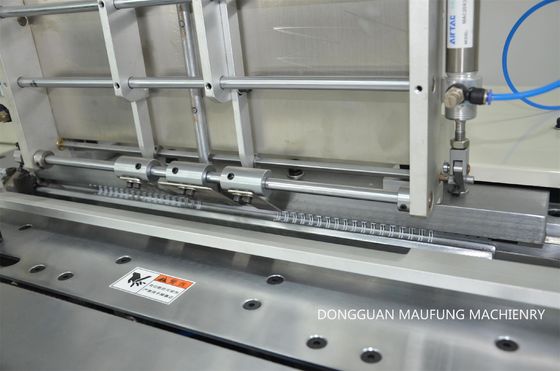 Maufung Semi Auto A5 Double Loop Twin Coil Notebook Wire O Συνδετική μηχανή MF-SDM520
